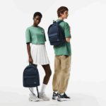 Men Lacoste V0ZN1939 Peacoat 992 Computer Compartment Backpack