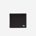Men Lacoste V0ZN1944 Dark Brown 028 Fitzgerald Leather Wallet