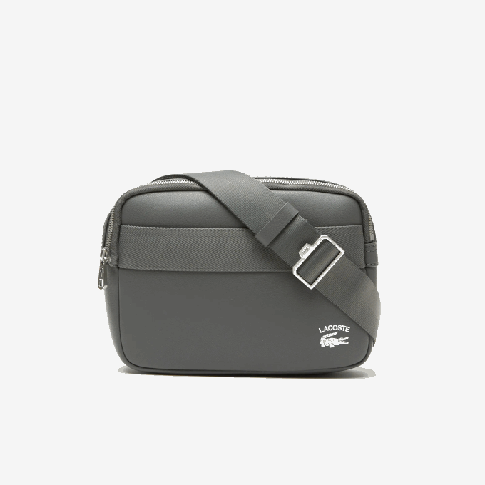 Men Lacoste V0ZN1957 Dark Shadow J37 Contrast Edge Reporter Bag - Image 2