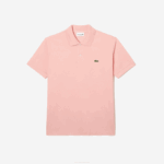 Men Lacoste V0ZN195 Pink KF9 Original L.12.12 Polo - Image 3
