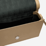Men Lacoste V0ZN1969 Lion L32 Chantaco Calfskin Leather Flap Closure Bag - Image 4