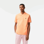 Men Lacoste V0ZN196 Light Orange HEB Original L.12.12 Polo
