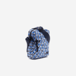 Men Lacoste V0ZN1974 Mono Royaume Blanc L63 Neocroc Logo Print Vertical Messenger Bag - Image 4