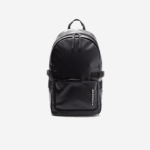 Men Lacoste V0ZN1978 Bleu Nuit Noir M20 Contrast Branding Backpack