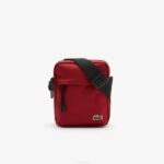 Men Lacoste V0ZN1980 Biking Red 984 Zip Crossover Bag