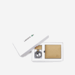 Men Lacoste V0ZN1984 Brindille L37 Wallet and Smartphone Lanyard Set - Image 4