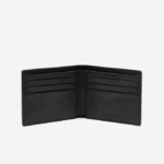Men Lacoste V0ZN1986 Black 000 Wallet and Logo Keychain Gift Set - Image 2