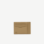 Men Lacoste V0ZN1987 Lion L32 Chantaco Calfskin Leather Card Holder