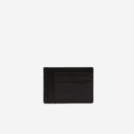 Men Lacoste V0ZN1988 Black 000 Chantaco Calfskin Leather Card Holder - Image 2