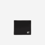 Men Lacoste V0ZN1991 Black 000 Contrast Print Wallet