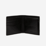 Men Lacoste V0ZN1995 Black 000 Chantaco Calfskin Leather Wallet - Image 2