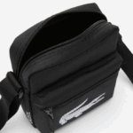 Men Lacoste V0ZN1998 Black 000 Recycled Fiber Shoulder Bag - Image 3