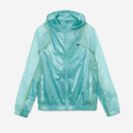 Men Lacoste V0ZN1 Mint BR8 SPORT Waterproof Hooded Windbreaker - Image 4