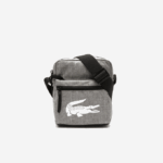 Men Lacoste V0ZN2000 Gris Chine A39 Recycled Fiber Shoulder Bag