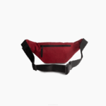 Men Lacoste V0ZN2004 Biking Red 984 Recycled Fiber Belt Bag - Image 2