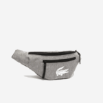 Men Lacoste V0ZN2005 Gris Chine A39 Recycled Fiber Belt Bag - Image 2