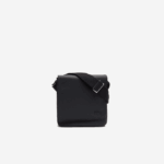 Men Lacoste V0ZN2010 Black 000 Classic Petit Pique Flap Bag - Image 3
