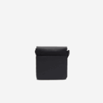 Men Lacoste V0ZN2010 Black 000 Classic Petit Pique Flap Bag - Image 4