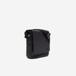 Men Lacoste V0ZN2010 Black 000 Classic Petit Pique Flap Bag - Image 5