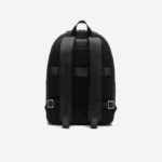 Men Lacoste V0ZN2022 Black 000 Chantaco Matte Stitched Leather Backpack - Image 3