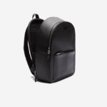 Men Lacoste V0ZN2022 Black 000 Chantaco Matte Stitched Leather Backpack - Image 5