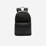 Men Lacoste V0ZN2031 Black 000 Classic Petit Pique Backpack - Image 2
