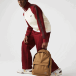 Men Lacoste V0ZN2041 OTTER D54 Neocroc Canvas Backpack