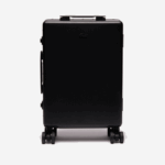 Men Lacoste V0ZN2046 Black 000 Chantaco Polycarbonate Cabin Suitcase - Image 2