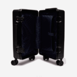 Men Lacoste V0ZN2046 Black 000 Chantaco Polycarbonate Cabin Suitcase - Image 5