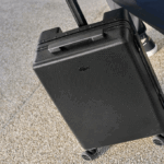 Men Lacoste V0ZN2046 Black 000 Chantaco Polycarbonate Cabin Suitcase - Image 6