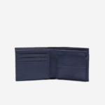 Men Lacoste V0ZN2059 21 Classic Petit Pique Three Card Wallet - Image 2