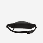 Men Lacoste V0ZN2065 Black 000 LCST Coated Canvas Zippered Fanny Pack - Image 3