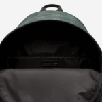 Men Lacoste V0ZN2072 Sinople Monogramme L22 Reflective Monogram Print Backpack - Image 6