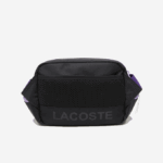 Men Lacoste V0ZN2088 Noir Samui Neva Farine K96 Color-Block Bag - Image 3