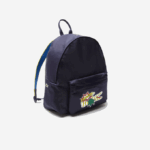 Men Lacoste V0ZN2109 Marine 166 Marina K99 Comic Print Backpack - Image 4