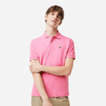 Men Lacoste V0ZN211 Pink 2R3 Original L.12.12 Polo