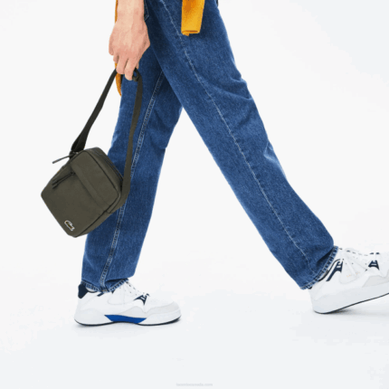 Men Lacoste V0ZN2120 58 Neocroc Canvas Vertical All-Purpose Bag