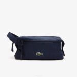 Men Lacoste V0ZN2122 Peacoat 992 Zippered Toiletry Bag