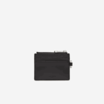 Men Lacoste V0ZN2130 Black 000 Snap Hook Card Holder - Image 2