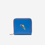 Men Lacoste V0ZN2133 Marina K22 Crocodile Badge Zip Wallet