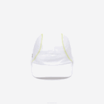 Men Lacoste V0ZN2142 White Yellow DVJ Tennis Mesh Panel Cap - Image 4