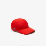 Men Lacoste V0ZN2144 Red S5H SPORT Lightweight Cap