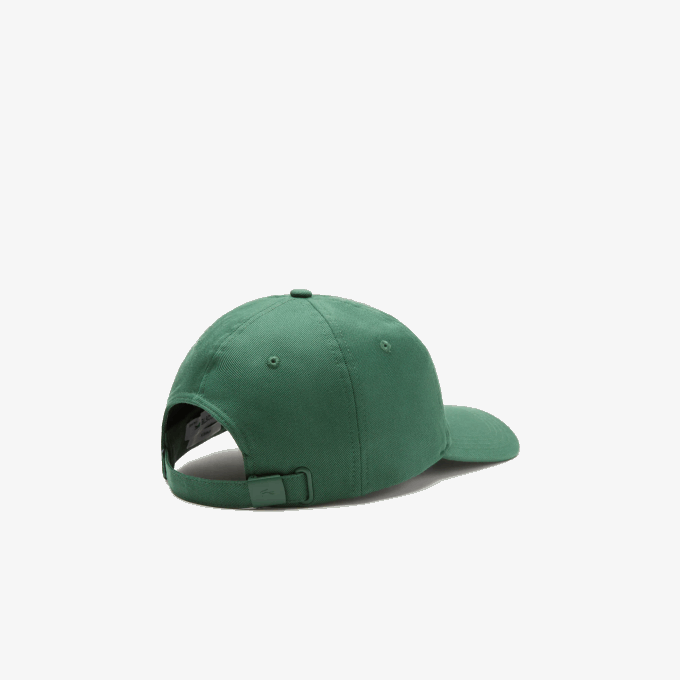 Men Lacoste V0ZN2147 Green 132 Crocodile Patch Branded Cap - Image 2