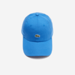Men Lacoste V0ZN2148 Blue KXB Organic Cotton Twill Cap - Image 3