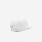 Men Lacoste V0ZN2150 White 001 Organic Cotton Twill Cap - Image 2