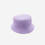 Men Lacoste V0ZN2159 Purple GFU Organic Cotton Bucket Hat - Image 2