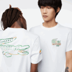 Men Lacoste V0ZN215 White 001 Sport Miami Open Edition T-shirt - Image 2