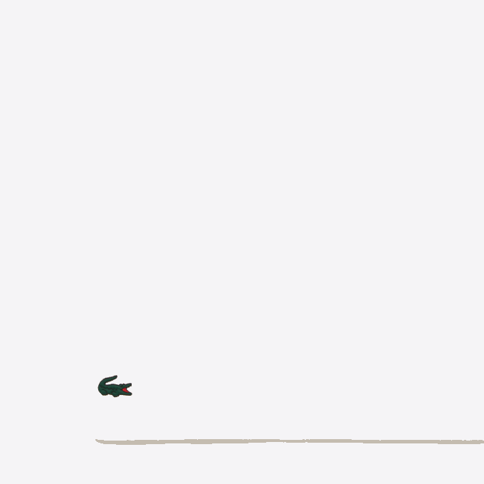 Men Lacoste V0ZN215 White 001 Sport Miami Open Edition T-shirt - Image 5