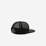 Men Lacoste V0ZN2162 Black White 258 Mesh And Neoprene Cap - Image 2
