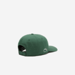 Men Lacoste V0ZN2175 Green 132 Sport Miami Open Edition Twill Cap - Image 2